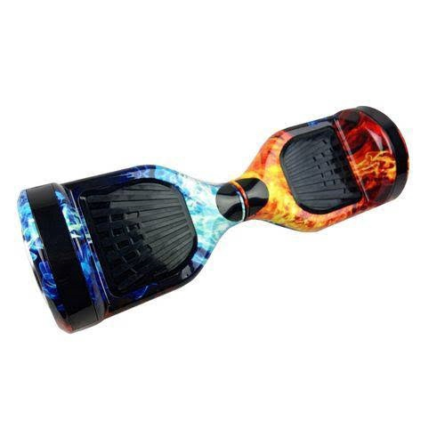 Skate Elétrico Hoverboard Original 6,5 Led Alça Fogo Água 27066