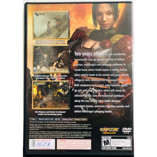 Jogo Onimusha 2 Samurai Destiny Original Ps2 em Promoção na Americanas