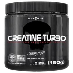 Creatina Turbo Monohidratada 150g Black Skull - Original é boa?