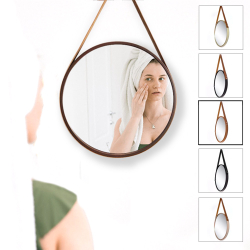 Espelho Redondo Decorativo Alça Adnet Pendurar Parede 45cm é boa?