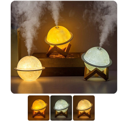 Umidificador de Ar Luminaria Abajur Lua Planeta Saturno 3D é boa?