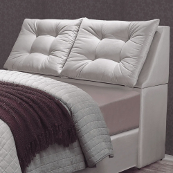 Cabeceira Salathiel Bau Queen Size Estofada 1,60m Menor preço em Cabeceira Salathiel Bau Queen Size Estofada 1,60m