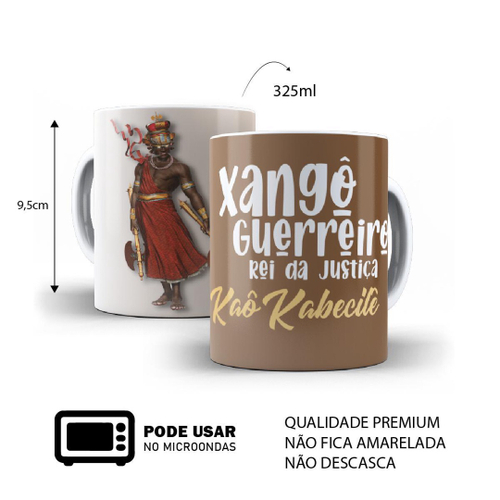 Caneca Porcelana Umbanda Candomblé Orixás Ogum E Iansã 1 em Promoção na  Americanas