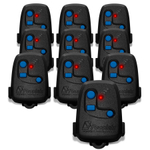 Kit 10 Controles Remoto 3c Peccinin Portao Automatico 433m