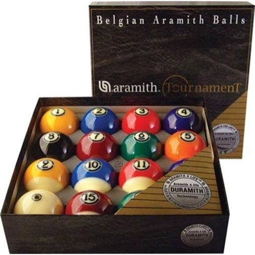 BOLA ARAMITH TOURNAMENT SNOOKER 52,5 MM (22 BOLAS) - Taco Set