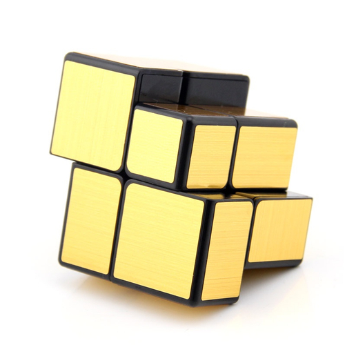 Cubo Mágico Profissional Blocks Dourado