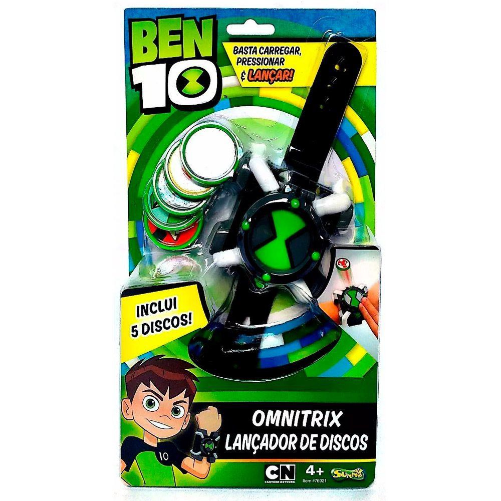 Lançador de Discos - Ben 10 - Omnitrix Omnitunado - Sunny