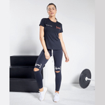 T-shirt finest 22268 preto