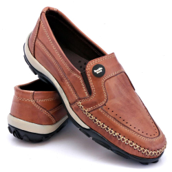 Sapatilha Mocassim Masculina Couro Legítimo Promoção é boa?