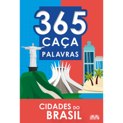 Livro - 365 caça-palavras - Cidades do Brasil Menor preço em Livro - 365 caça-palavras - Cidades do Brasil