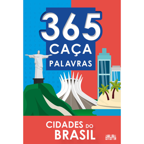 Livro 365 Caça Palavras Jogo Educativo Nível Fácil Difícil