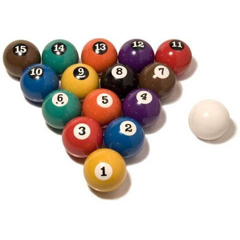 Jogo Bolas de Sinuca 54 mm (5,4 cm ) Faixas Bola Bilhar em Promoção na  Americanas