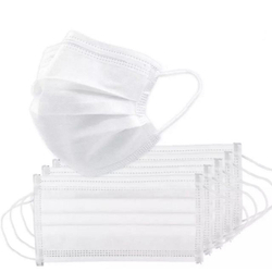 Kit de 50 Máscaras Descartáveis Tripla Proteção tnt Preta (Preta) Menor preço em Kit de 50 Máscaras Descartáveis Tripla Proteção tnt Preta (Preta)
