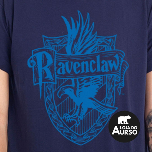 Camiseta Branca - Harry Potter/ Ravenclaw / Corvinal