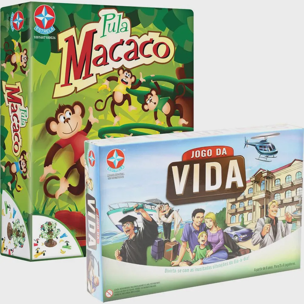 Jogo Pula Macaco - Estrela em Promoção na Americanas