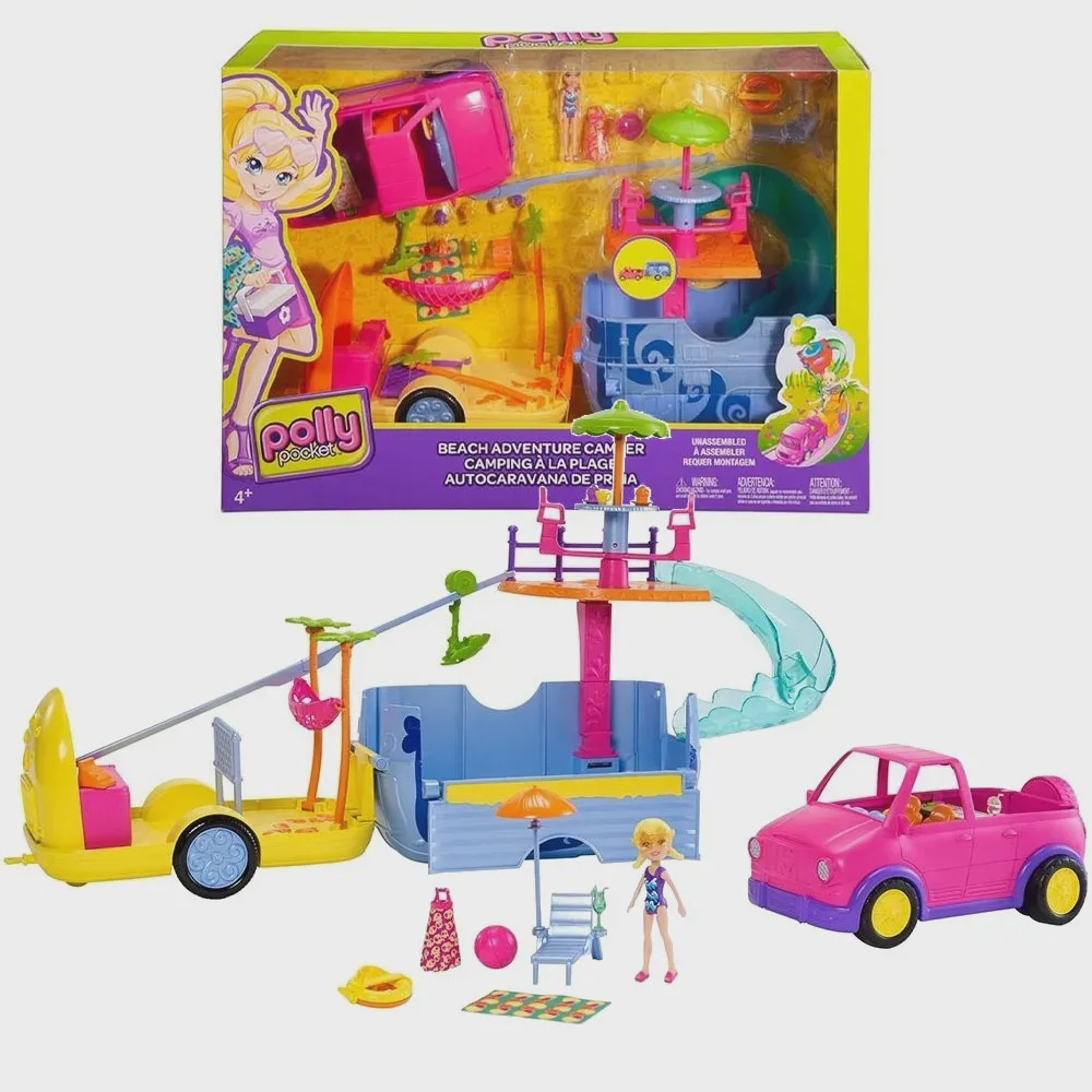 Mattel Polly Pocket Trailer Da Polly em Promo o na Americanas