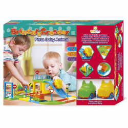 Pista Baby Com Carro Roda Livre Colors 30 Peças Divplast é boa?