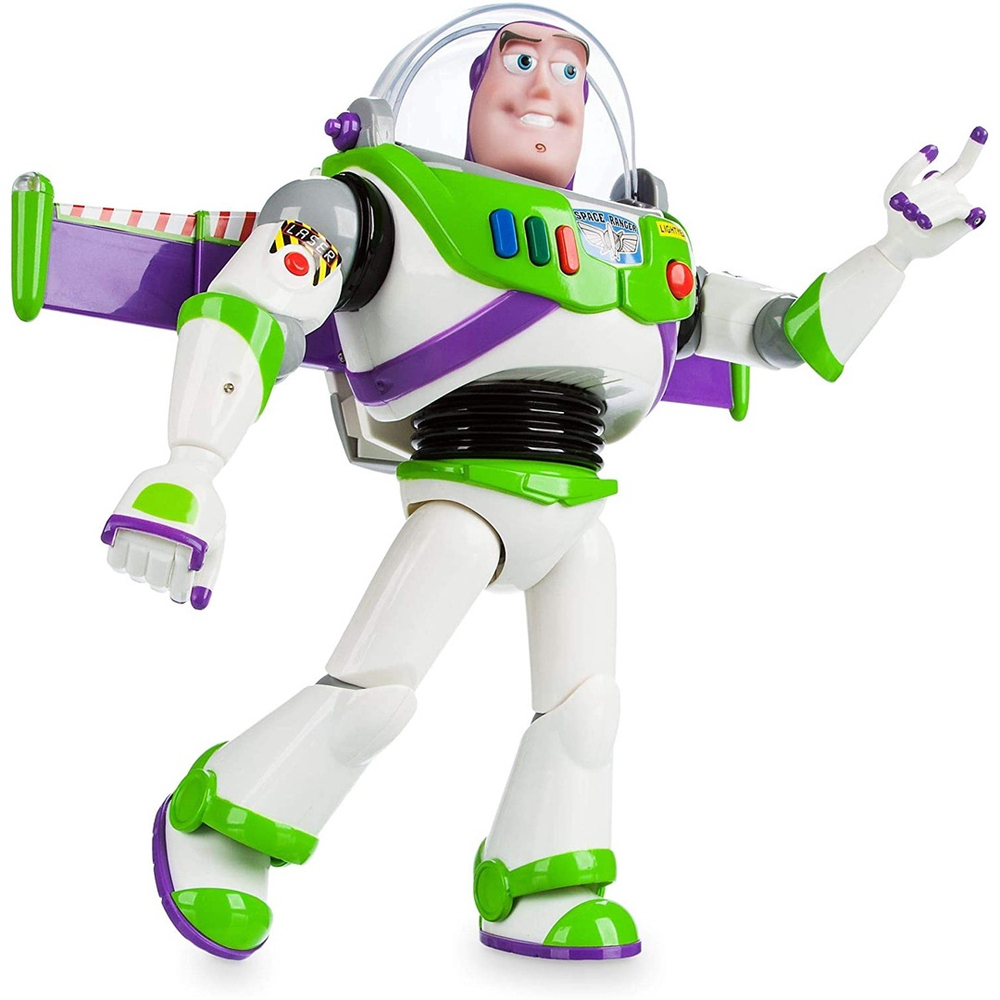 Boneco de Ação Interativo Disney Buzz Lightyear 12 Polegadas