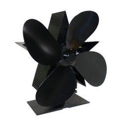 4-lâmina Fogão Ventilador de Calor de Liga de Alumínio-Alimentado Log Madeira de Distribuição de Calor Do Queimador Lareira Ventilador de Combustível é boa?