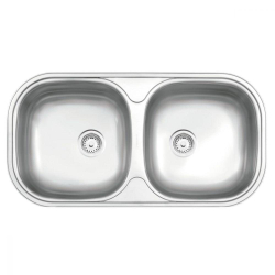 Cuba Tramontina Isis 2c 34 Bs Em Aço Inox Acetinado 78 x 40 Menor preço em Cuba Tramontina Isis 2c 34 Bs Em Aço Inox Acetinado 78 x 40