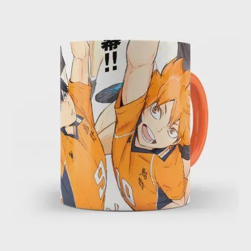 Caneca Haikyuu Nome Personalizado Promoção Volei Anime