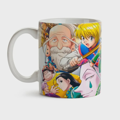 Caneca Hunter x Hunter Personagens anime desenho