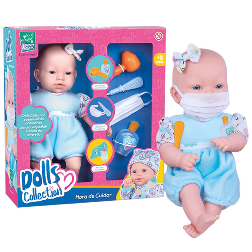 Boneca Babies Lovely Dodoi Com Acessorios - Bambola - 768 em Promoção na  Americanas