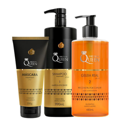 Trio Aneethun Queen Shampoo, Geléia Real E Máscara Menor preço em Trio Aneethun Queen Shampoo, Geléia Real E Máscara