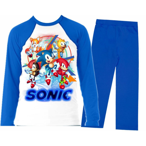 Sonic The Hedgehog Pijama de desenho animado, jogo criativo, moda  periférica, roupa de casa infantil, estudante, 1 pc - AliExpress