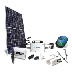 Usina Solar Com 2 Placas Fotovoltaico 400 W Completa Menor preço em Usina Solar Com 2 Placas Fotovoltaico 400 W Completa