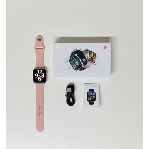 smartwatch hw16 rosa