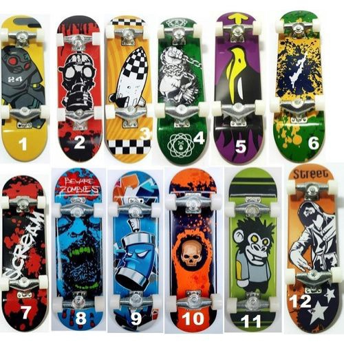 Skate de Dedo Tech Deck Pack com 6 Sortido -Sunny