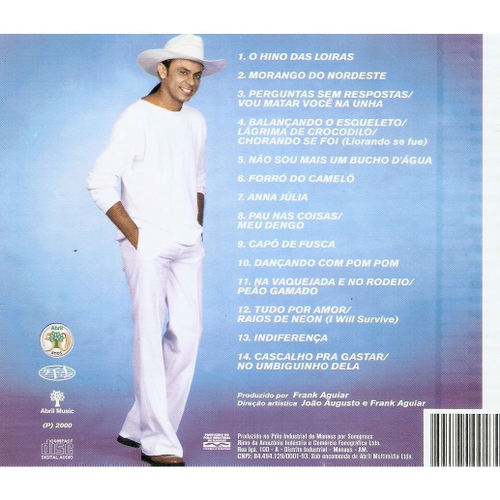 Cd Frank Aguiar - O Hino Das Loiras