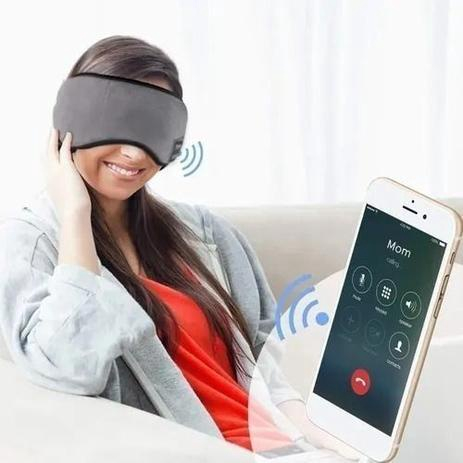 Mascara para dormir com fone musical bluetooth-Tapa Olh