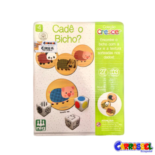 Kit 2 Jogos Infantil Cadê O Bicho? + Forma Bichos Nig no Shoptime