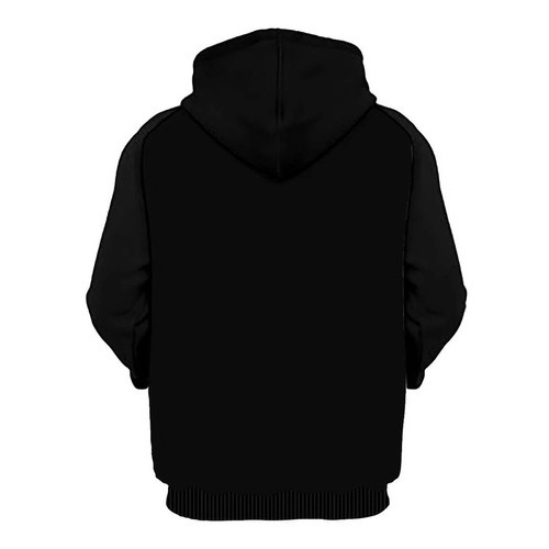 pac man moletom com capuz black