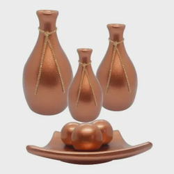 Menor preço em Kit Completo Para Decoração De Sala 7 Peças. Mesa Rack Nicho