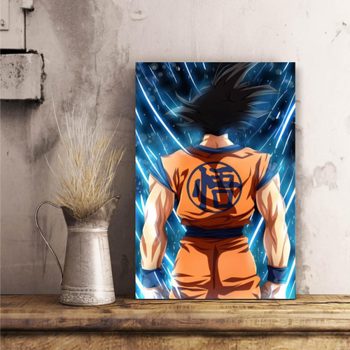 Quadro Decorativo Poster Game Dbz Desenho Goku em Promoção na Americanas