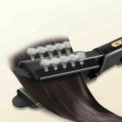 Prancha chapinha de cabelo ion negativo com vapor é boa?