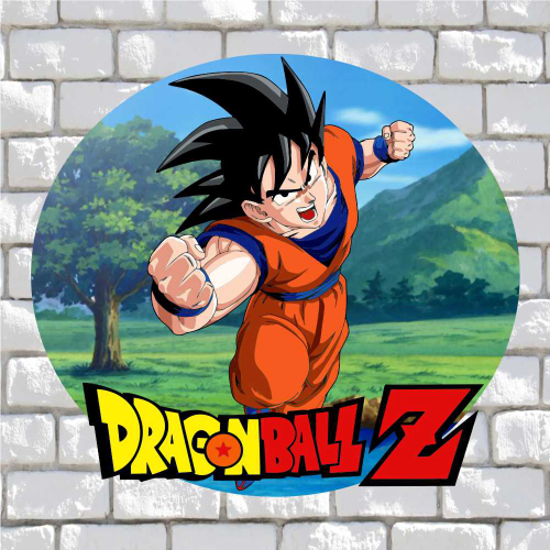 Placa Decorativa Desenhos Animados Dragonball Z pdad-23