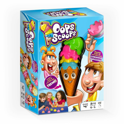 Jogo Diverso Oops Scoops Bolas De Sorvete