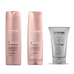 Kit Shampoo Condicionador Mab Blond Rescue E Bb Cream 10