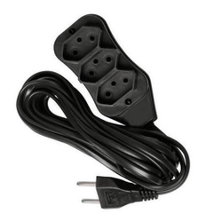 Extensão Elétrica 3 Tomadas 3P/10A 2 Metros é boa?