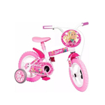 Bicicleta Infantil Aro 12 Barbie com rodinhas Caloi 3+