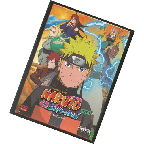 Dvd - Naruto Shippuden - 2 Temporada - Box 1, 2 E 3 - Novo!