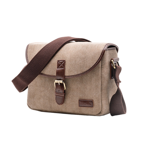 khaki camera bolsa