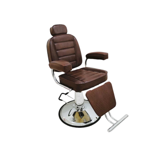 Cadeira de Barbeiro Barber London Base Cromada