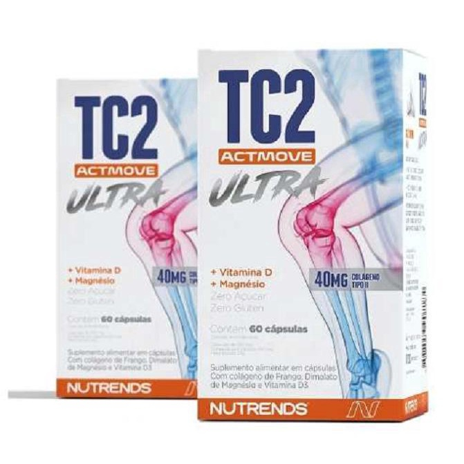 Tc Actmove Ultra Colageno Uc Capsulas Nutrends Em Promo O