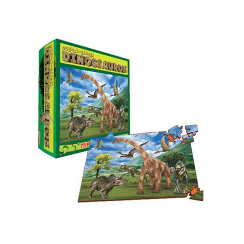 Brinquedos infantil jogo quebra cabeça dinossauro. no Shoptime