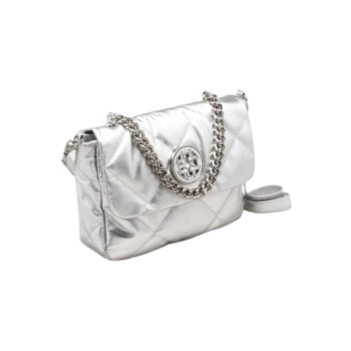shoulder bolsa prata